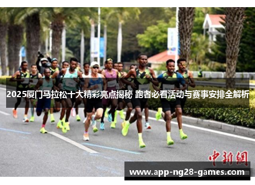 2025厦门马拉松十大精彩亮点揭秘 跑者必看活动与赛事安排全解析